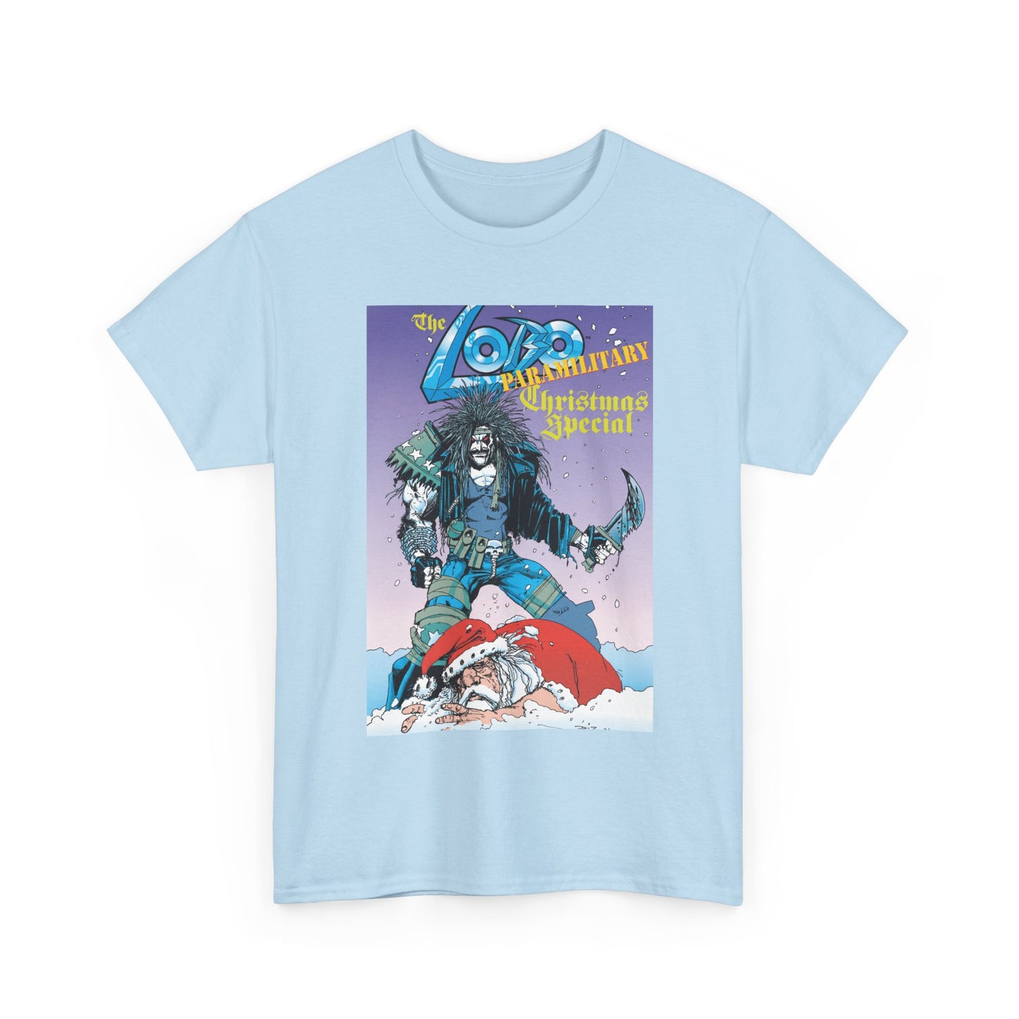 Lobo Paramilitary Christmas Special T-Shirt - Simon Bisley Art - DC Comics