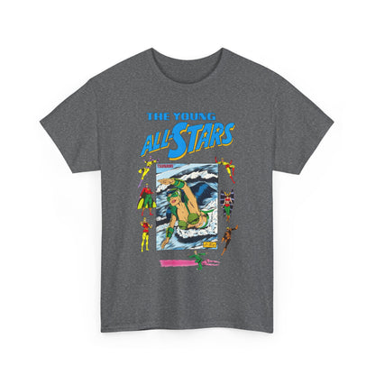 Young All-Stars T-Shirt - Brian Murray Art - Tsunami, Johnny Thunder, Sandman, Green Lantern - DC Comics