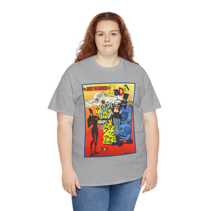 Brotherhood of Dada T-Shirt - Doom Patrol Foes - Mr Nobody, Quiz, Frenzy - DC Comics, Vertigo Comics - Grant Morrison Stories