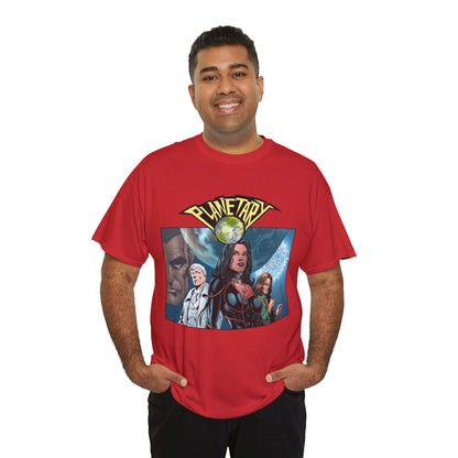 Planetary T-Shirt - Phil Jimenez Art - The Drummer, Jakita Wagner & Elijah Snow - DC Comics/Wildstorm - Ellis Story