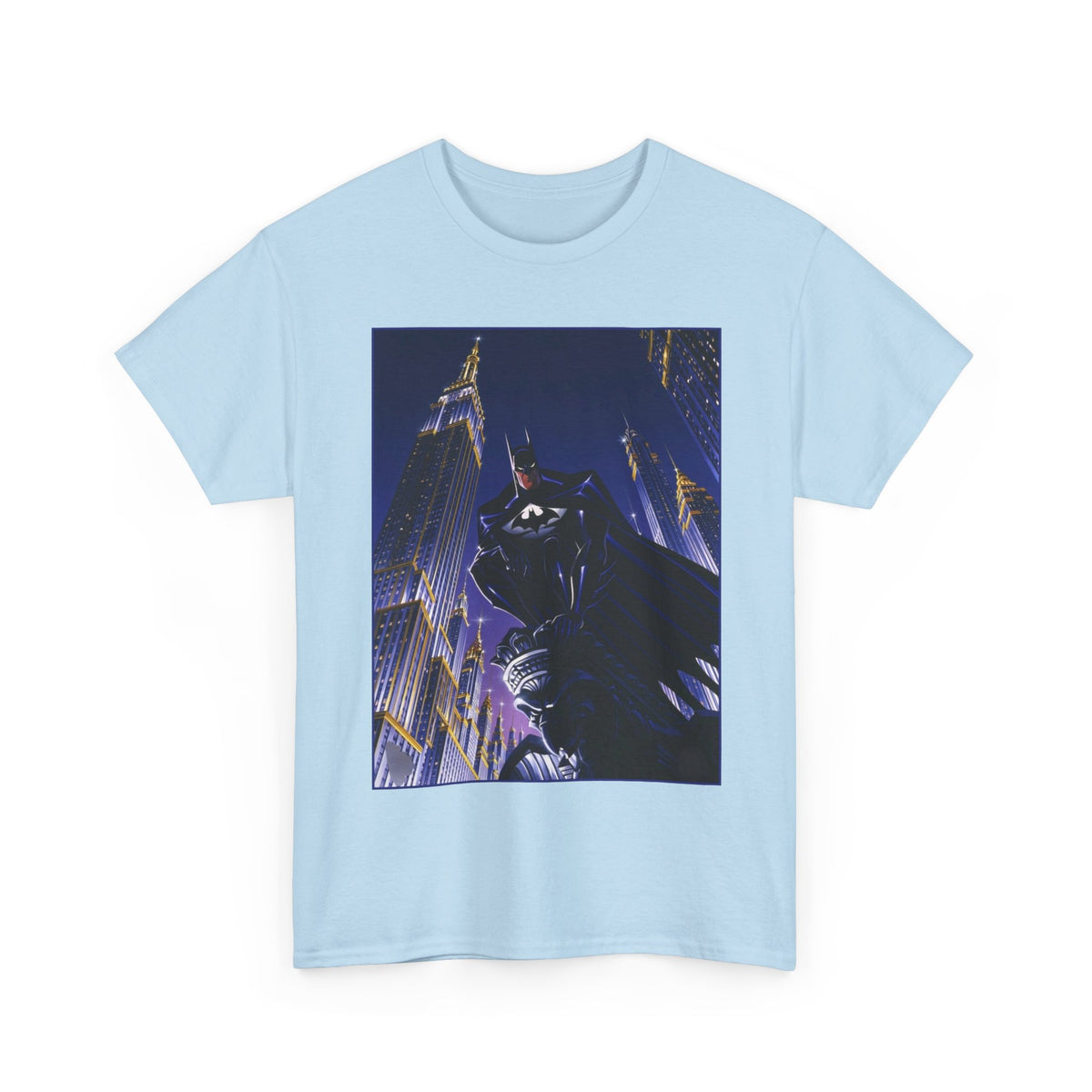 Batman T-Shirt -  Animated Series Art - Gotham City Gargoyle - DC Comics