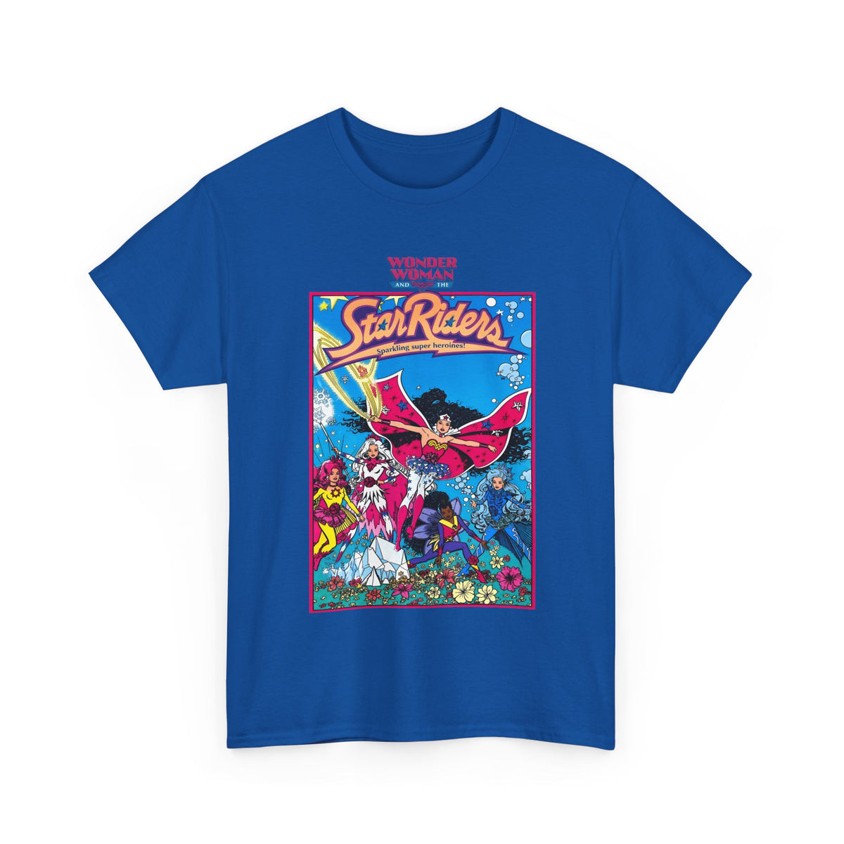 Wonder Woman & the Star Riders Shirt - 1980s Concept Figures - Promotional Art - DC Comics