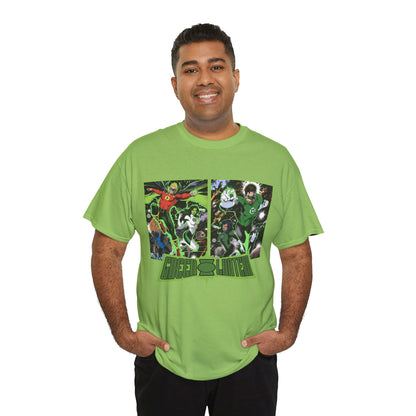 Green Lantern T-Shirt - Alan Scott, Jade, Obsidian, Hal Jordan, Jessica Cruz, Kyle Rayner - The Corps - DC Comics