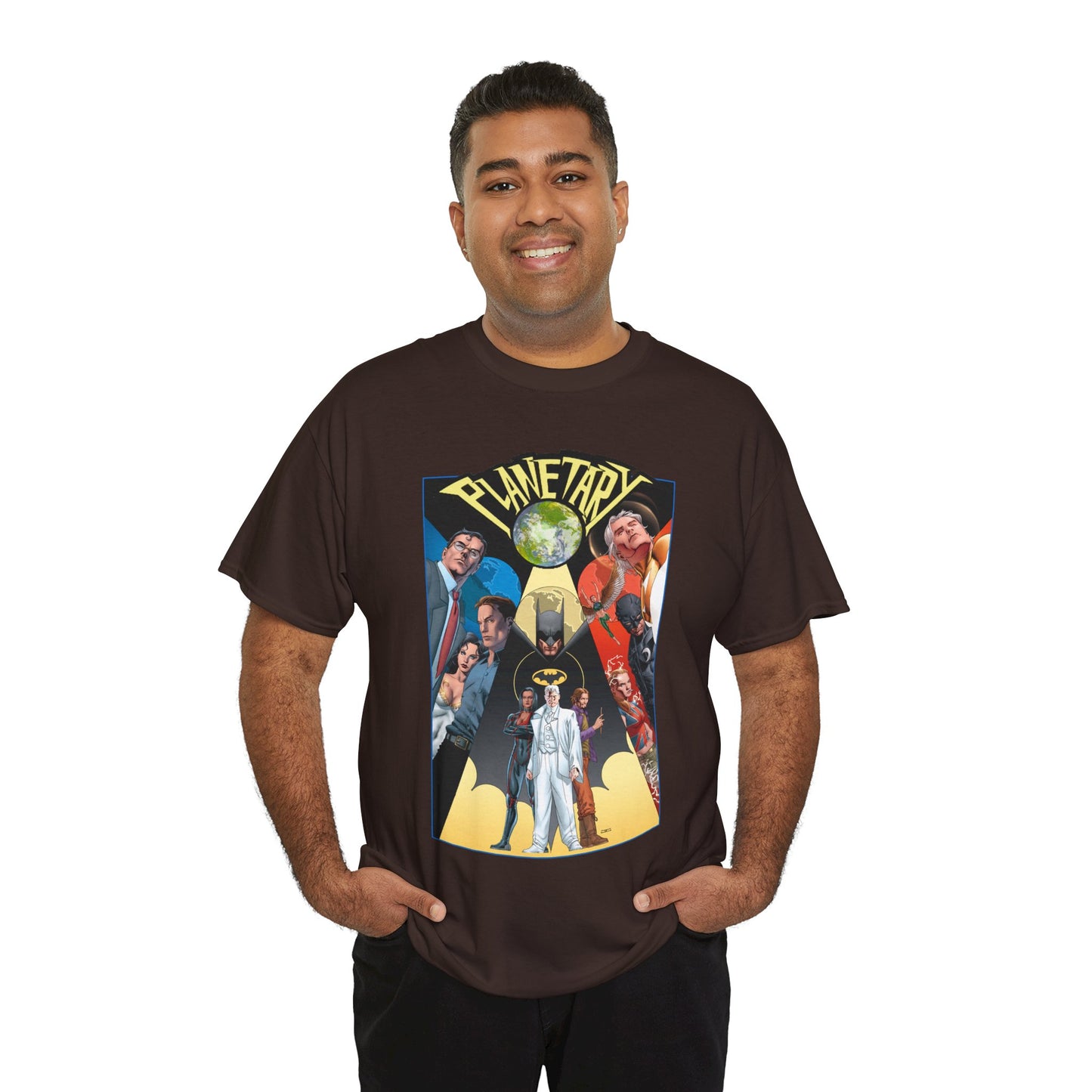 Planetary T-Shirt - The Drummer, Jakita Wagner & Elijah Snow - DC Comics/Wildstorm - Crossing Worlds - John Cassaday Art