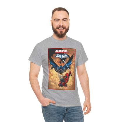Deadpool & Batman T-Shirt - Greg Capullo Art - DC & Marvel Comics - Crossover - Slade Wilson, Bruce Wayne - 2025