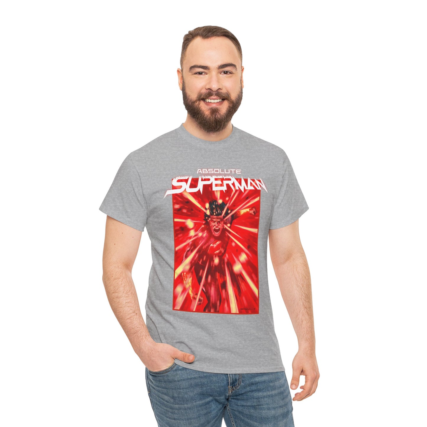Absolute Superman T-Shirt - Rafa Sandoval Art - DC All-In - DC Comics Absolute Universe - Lazarus